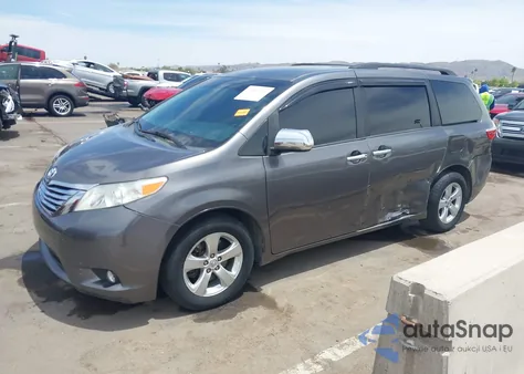 2017 Toyota Sienna Le 8 Passenger from USA, damaged, VIN 5TDKZ3DC0HS842138